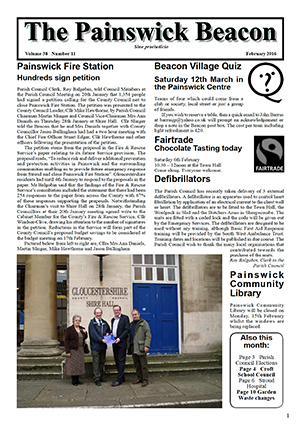 Painswick Beacon February 2016 Edition