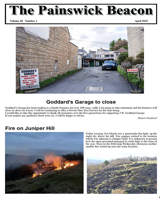 The latest edition of The Painswick Beacon - April 2025 