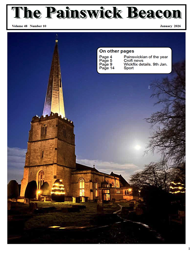 The latest edition of The Painswick Beacon - January 2026 