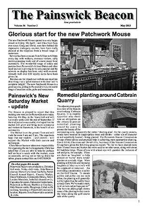 The latest edition of The Painswick Beacon